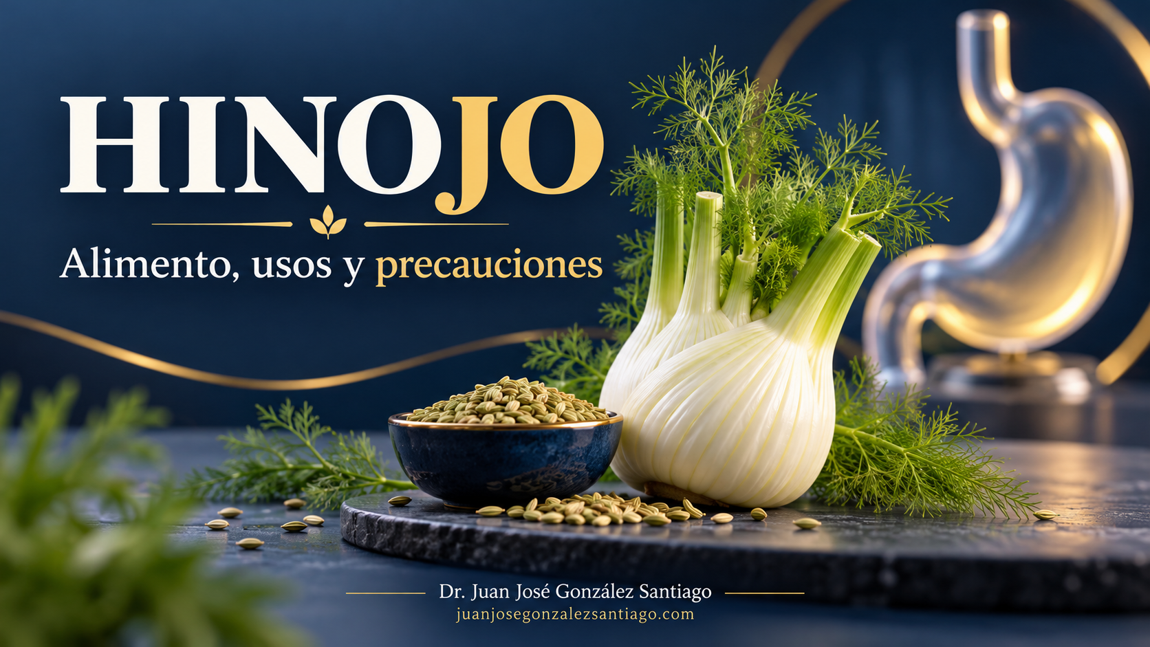 hinojo: ilustración médica 3D conceptual